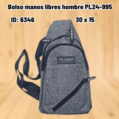 Bolso manos libres hombre PL24-995 (UND)