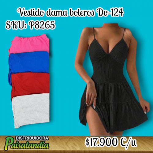 Vestido dama boleros Do-124