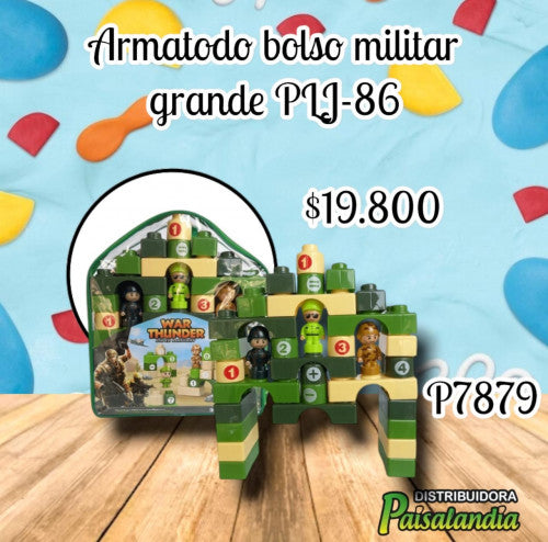 Armatodo bolso militar grande  PLJ-86