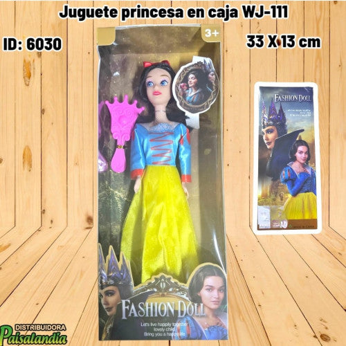 Juguete princesa en caja WJ-111 (UND)