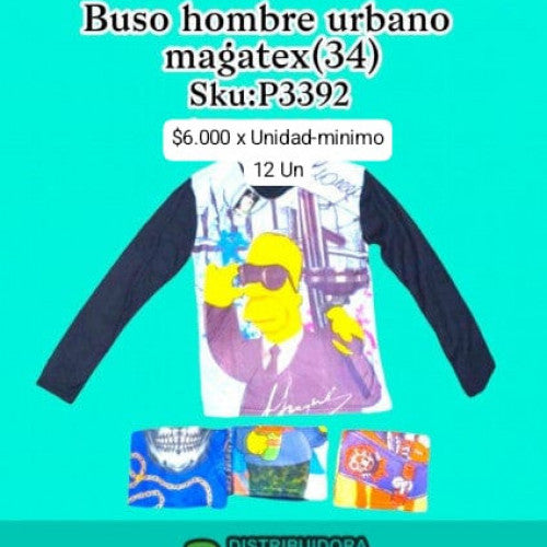 Buso urbano talla 34 magatex (DC)