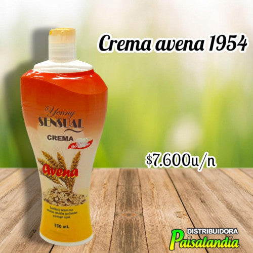 Crema avena 750 ml (UND)