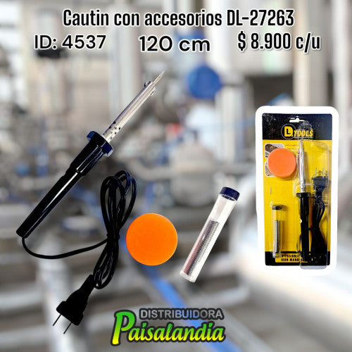 Cautín con accesorios DL-27263 (UND)