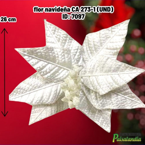 flor navideña CA 273-1 (UND)