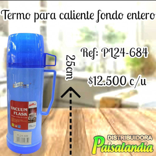 termo para caliente fondo entero 450 ml PL24-684 (UND)