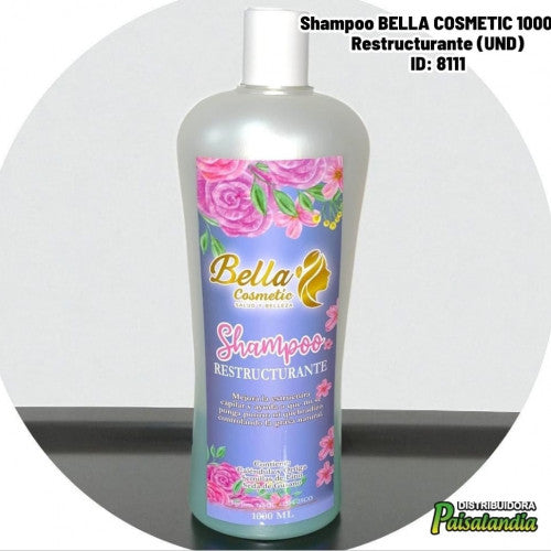 Shampoo BELLA COSMETIC 1000 ml Restructurante (UND)