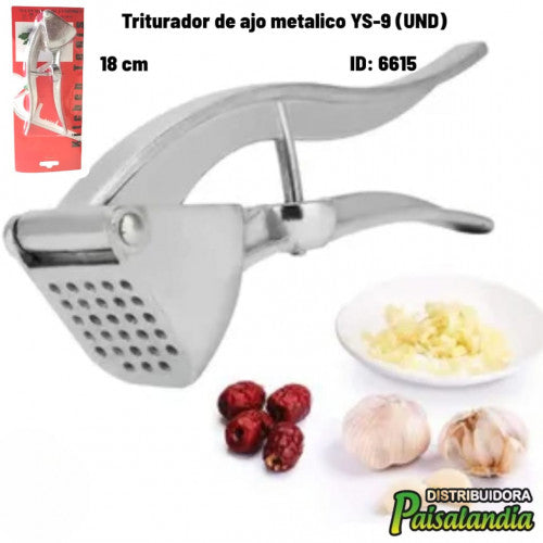 Triturador de ajo metalico YS-9 (UND)