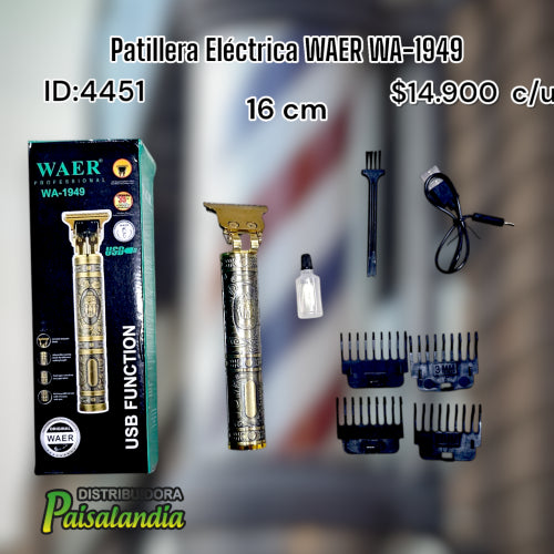 Patillera Eléctrica WAER WA-1949 (UND)