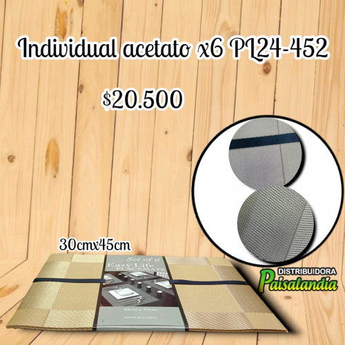 Individual de mesa PL24-452