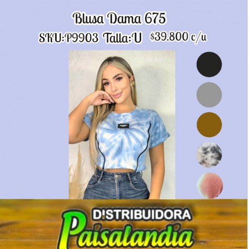 blusa dama 675 (UND)