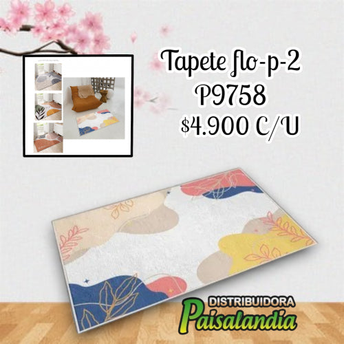 Tapete sala estilos surtidos flo-p-2 (UND)