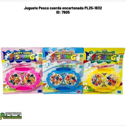 Juguete Pesca cuerda encartonada PL25-1832 (UND)