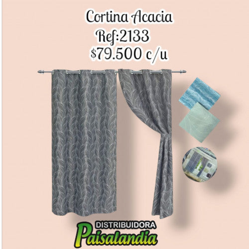 Cortina sala Acacia colores surtidos