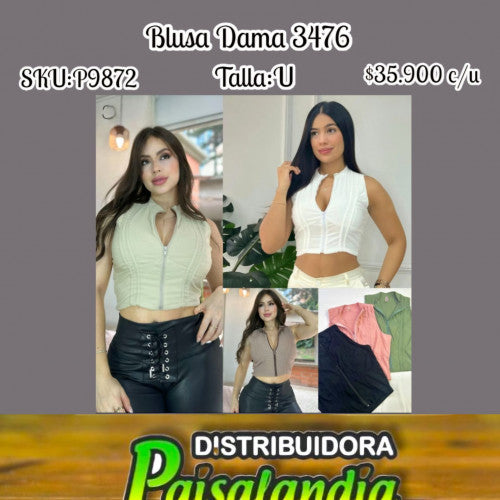blusa dama 3476 (UND)