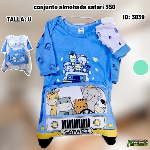 conjunto almohada safari 350 (UND)