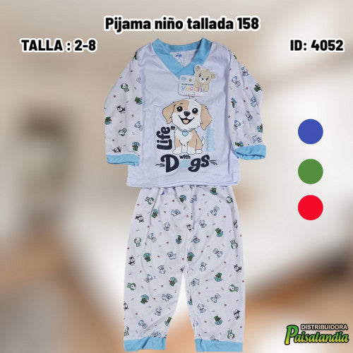 Pijama niño tallada 158 (UND)