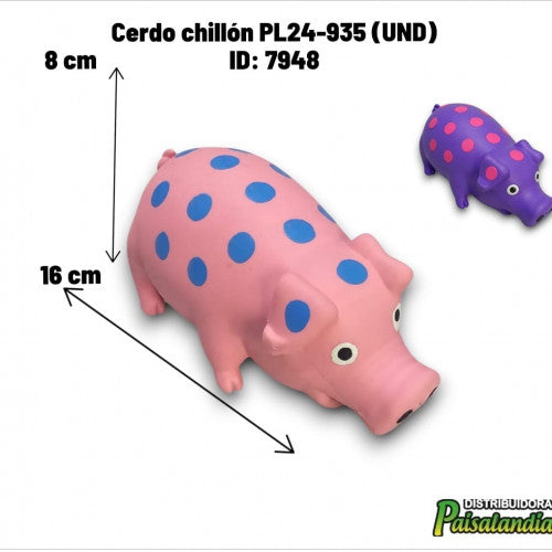 Cerdo chillón PL24-935 (UND)