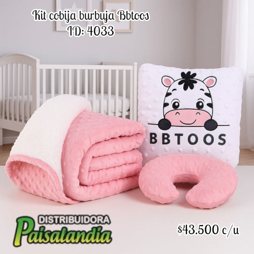 Kit cobija burbuja Bbtoos (UND)