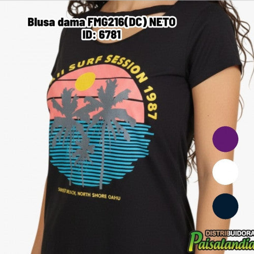 Blusa dama FMG216(DC) NETO