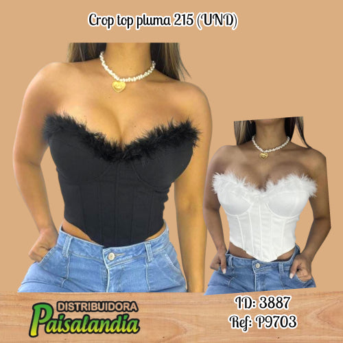 Crop top pluma 215 (UND)