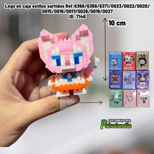 Lego en caja estilos surtidos Ref:6368/6369/6371/D023/D022/D020/D015/D016/D017/D026/D019/D027