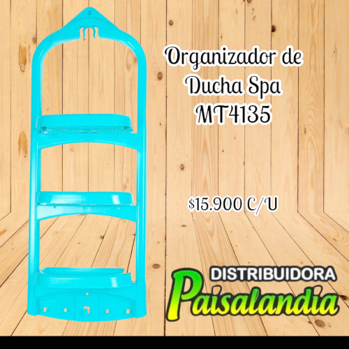 Organizador de ducha 3 niveles spa (UND)