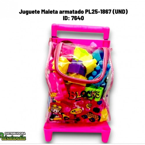 Juguete Maleta armatado PL25-1867 (UND)