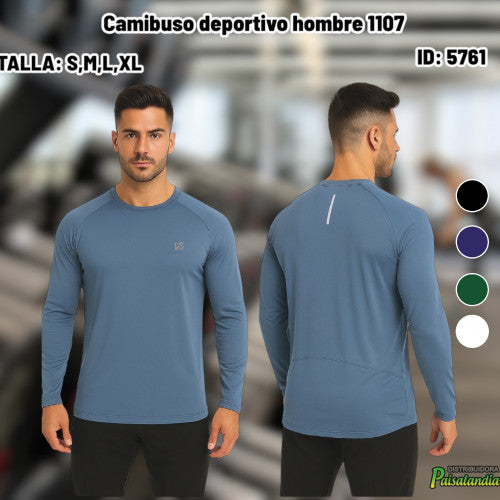 Camibuso deportivo hombre 1107 (UND)