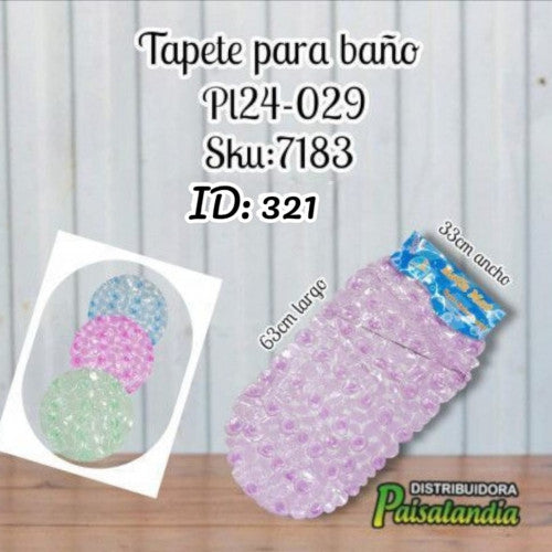 Tapete para baño 63x33 cm PL24-029 (UND)