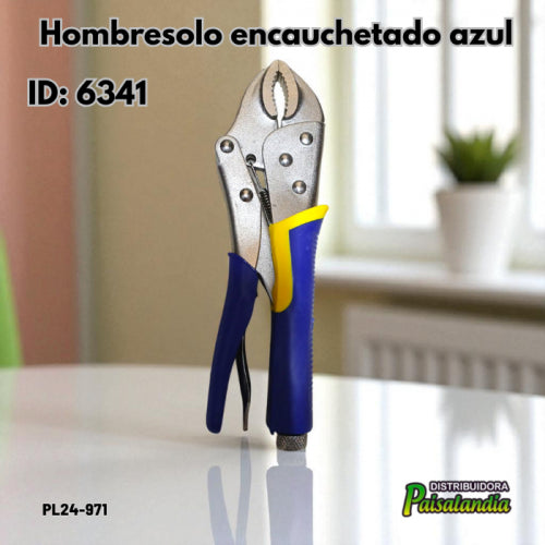 Hombresolo encauchetado azul PL24-971 (UND)