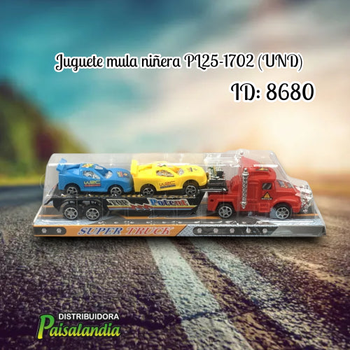 Juguete mula niñera PL25-1702 (UND)