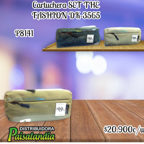 Cartuchera Set The Fashion DK-3565 (UND)