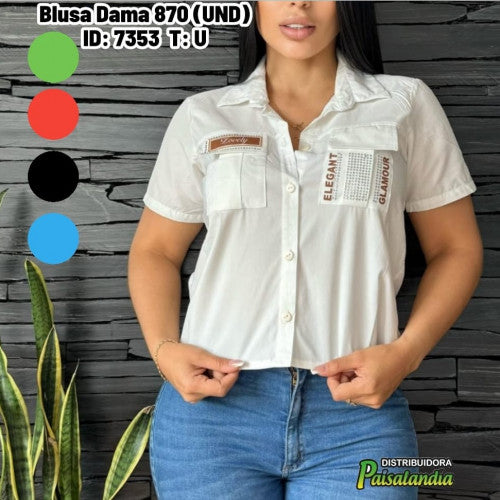Blusa Dama 870 (UND)