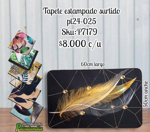 Tapete estampado surtido PL24-025