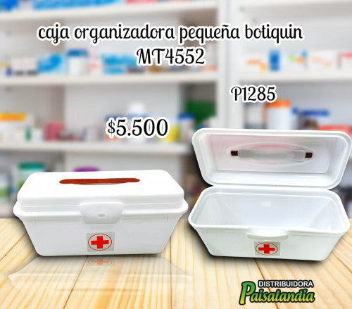 Caja organizadora pequeña botiquin MT4552 (UND)
