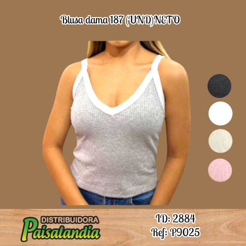 Blusa dama 187 (UND)NETO