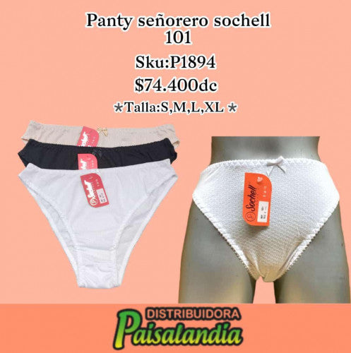 Panty señorero sochell 101 x 12