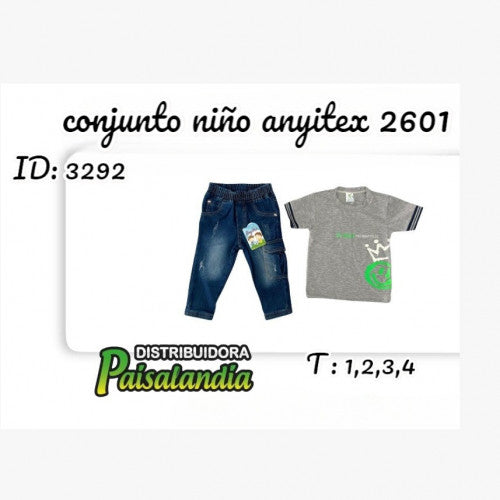 conjunto niño anyitex 2601 (UND)