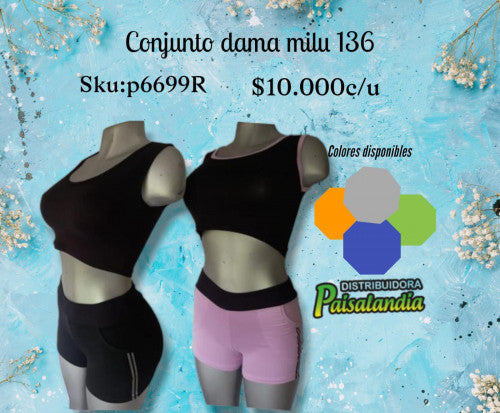 Conjunto dama 136 (UND)