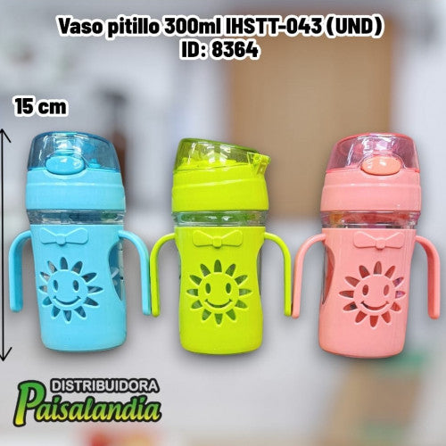 Vaso pitillo 300ml IHSTT-043 (UND)