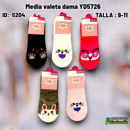 Media valeta dama YD5726 (DC)