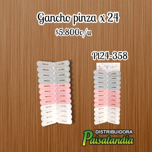 Pinza de ropa X 24 PL24-356