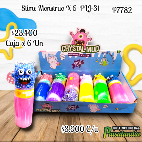 Slime Monstruo X 6  PLJ-31