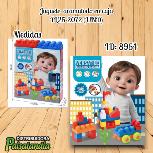Juguete aratodo en caja PL25-2072 (UND)