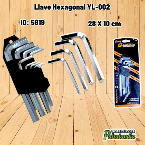 Llave Hexagonal YL-002 (UND)