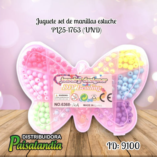 Juguete set de manillas estuche PL25-1763 (UND)