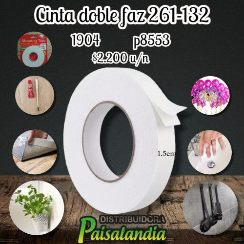 Cinta doble faz 261-132