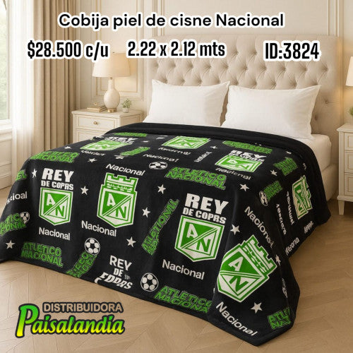 Cobija piel de cisne nacional (UND)