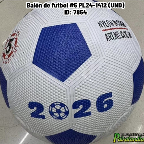 Balón de futbol #5 PL24-1412 (UND)