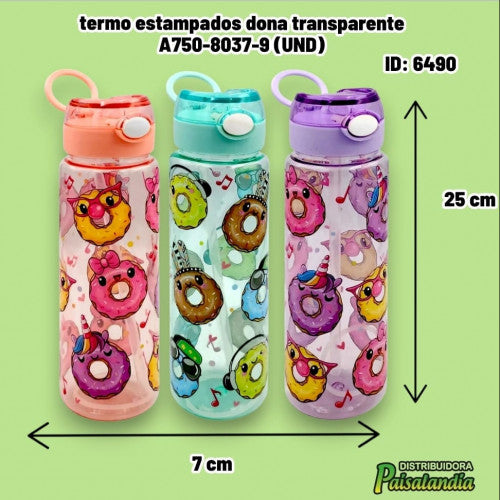 termo estampados dona transparente A750-8037-9 (UND)